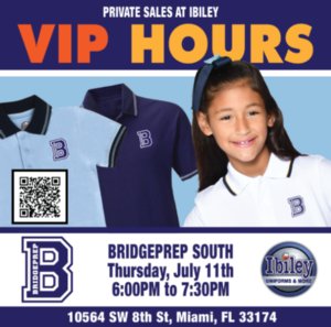  SAVE THE DATE PRIVATE UNIFORM SALE  